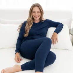 Discount Kyte Baby Women's Jogger Pajama Set in Navy