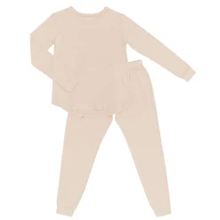 Kyte Baby Women's Jogger Pajama Set in Bisque
