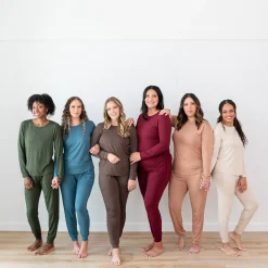 Kyte Baby Women's Jogger Pajama Set in Bisque