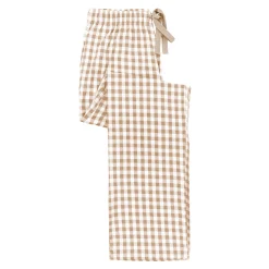 Best Kyte Baby Women's Lounge Pants in Gingham Bisque
