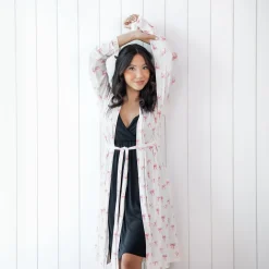 New Kyte Baby Women’s Lounge Robe in Bow