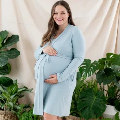 Sale Kyte Baby Women’s Lounge Robe in Fog