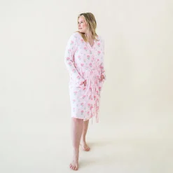 Online Kyte Baby Women's Lounge Robe in Sakura Peony