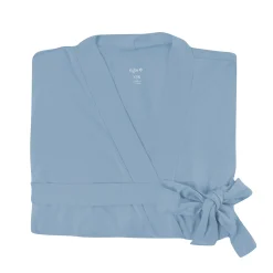New Kyte Baby Women's Lounge Robe in Slate