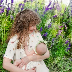 Outlet Kyte Baby Women’s Relaxed Fit V-Neck in Wildflower