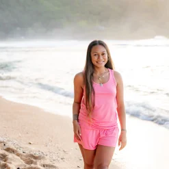 Kyte Baby Women’s Tank Set in Guava