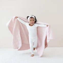 Best Kyte Baby Youth Blanket in Blush 1.0