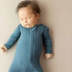 Clearance Kyte Baby Zippered Footie in Atlantic