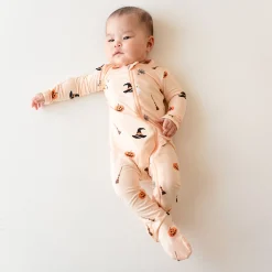 Clearance Kyte Baby Zippered Footie in Bewitched