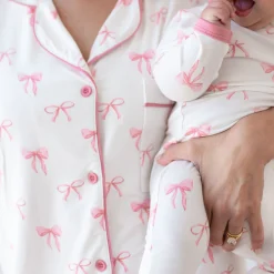 Clearance Kyte Baby Zippered Footie in Bow