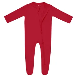 Discount Kyte Baby Zippered Footie in Cardinal
