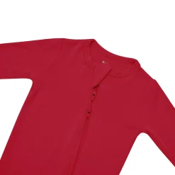 Discount Kyte Baby Zippered Footie in Cardinal