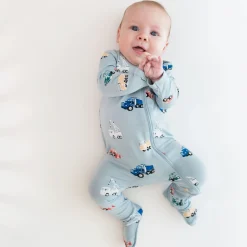 Outlet Kyte Baby Zippered Footie in Construction