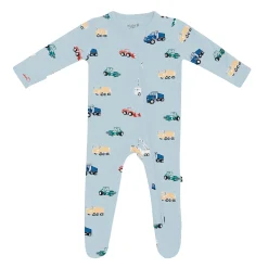 Outlet Kyte Baby Zippered Footie in Construction