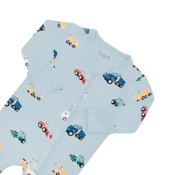 Outlet Kyte Baby Zippered Footie in Construction