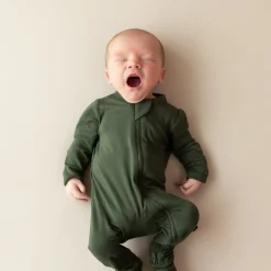 Clearance Kyte Baby Zippered Footie in Fir