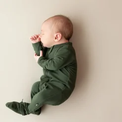 Clearance Kyte Baby Zippered Footie in Fir