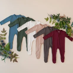 Clearance Kyte Baby Zippered Footie in Fir