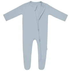 Outlet Kyte Baby Zippered Footie in Fog