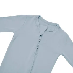Outlet Kyte Baby Zippered Footie in Fog