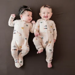 Hot Kyte Baby Zippered Footie in Gilmore Girls