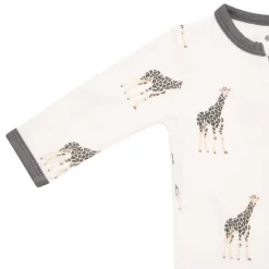 Clearance Kyte Baby Zippered Footie in Giraffe