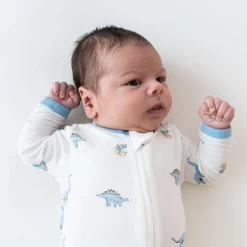 Discount Kyte Baby Zippered Footie in Jurassic