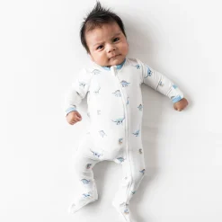 Discount Kyte Baby Zippered Footie in Jurassic