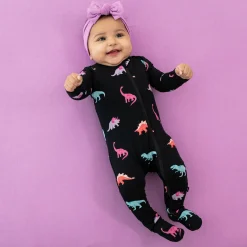 Discount Kyte Baby Zippered Footie in Midnight Roar