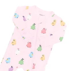 Clearance Kyte Baby Zippered Footie in Pastel Ghost