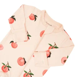 Clearance Kyte Baby Zippered Footie in Peach