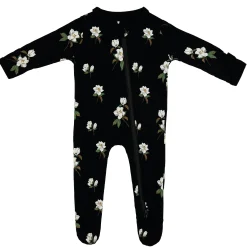 Best Kyte Baby Zippered Footie in Small Midnight Magnolia