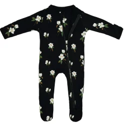 Best Kyte Baby Zippered Footie in Small Midnight Magnolia