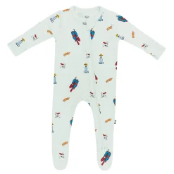 Hot Kyte Baby Zippered Footie in Superman™