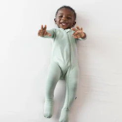 Kyte Baby Zippered Footie in Thyme