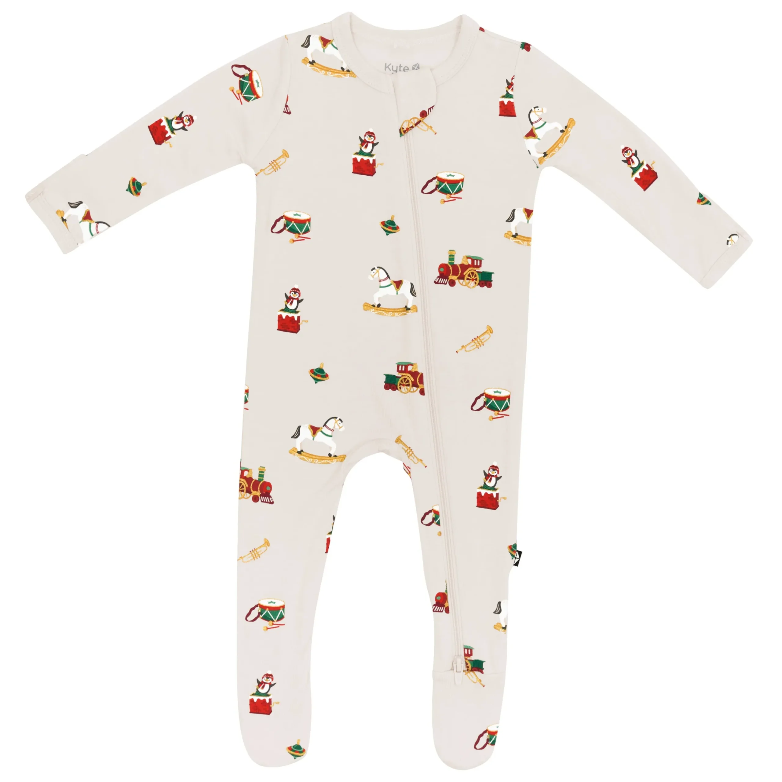 Clearance Kyte Baby Zippered Footie in Vintage Toys