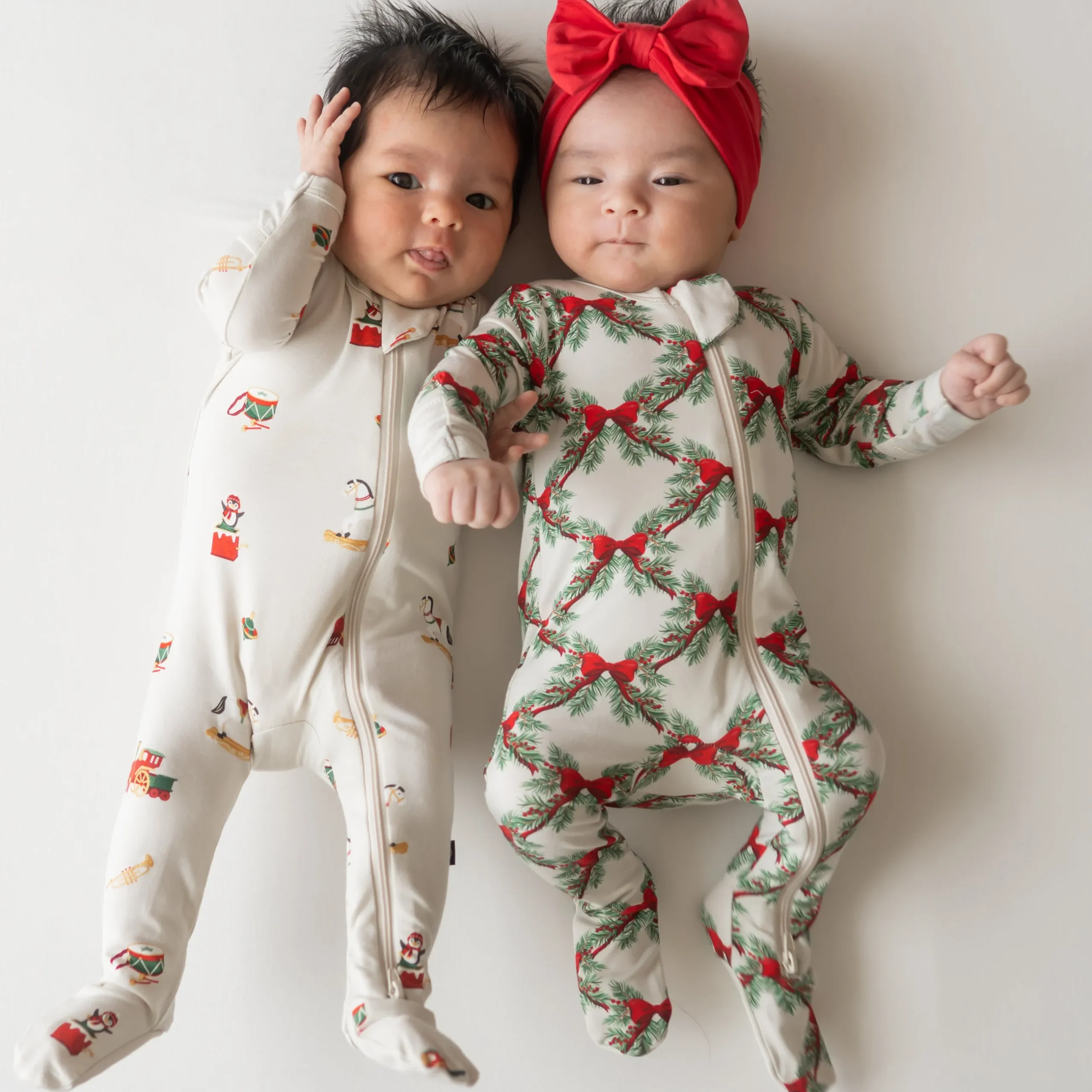 Clearance Kyte Baby Zippered Footie in Vintage Toys