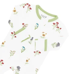 Sale Kyte Baby Zippered Footie in Wildflower