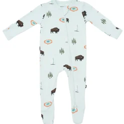 Online Kyte Baby Zippered Footie in Yellowstone