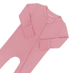 Kyte Baby Zippered Romper in Apple Blossom