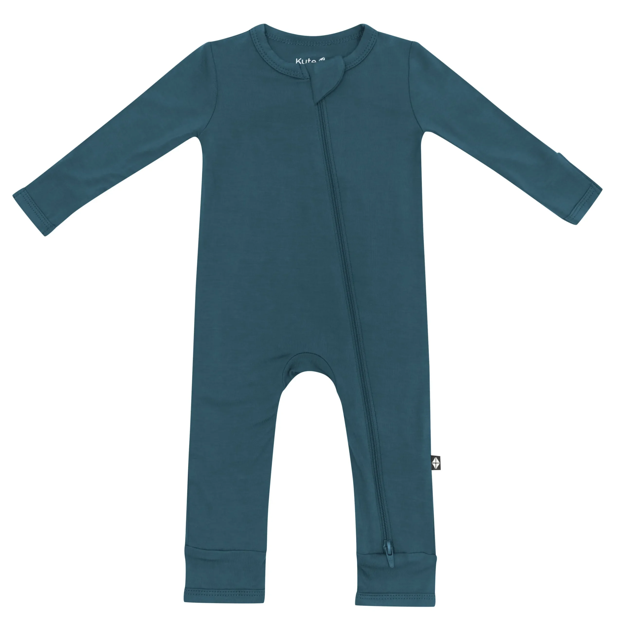 Discount Kyte Baby Zippered Romper in Atlantic