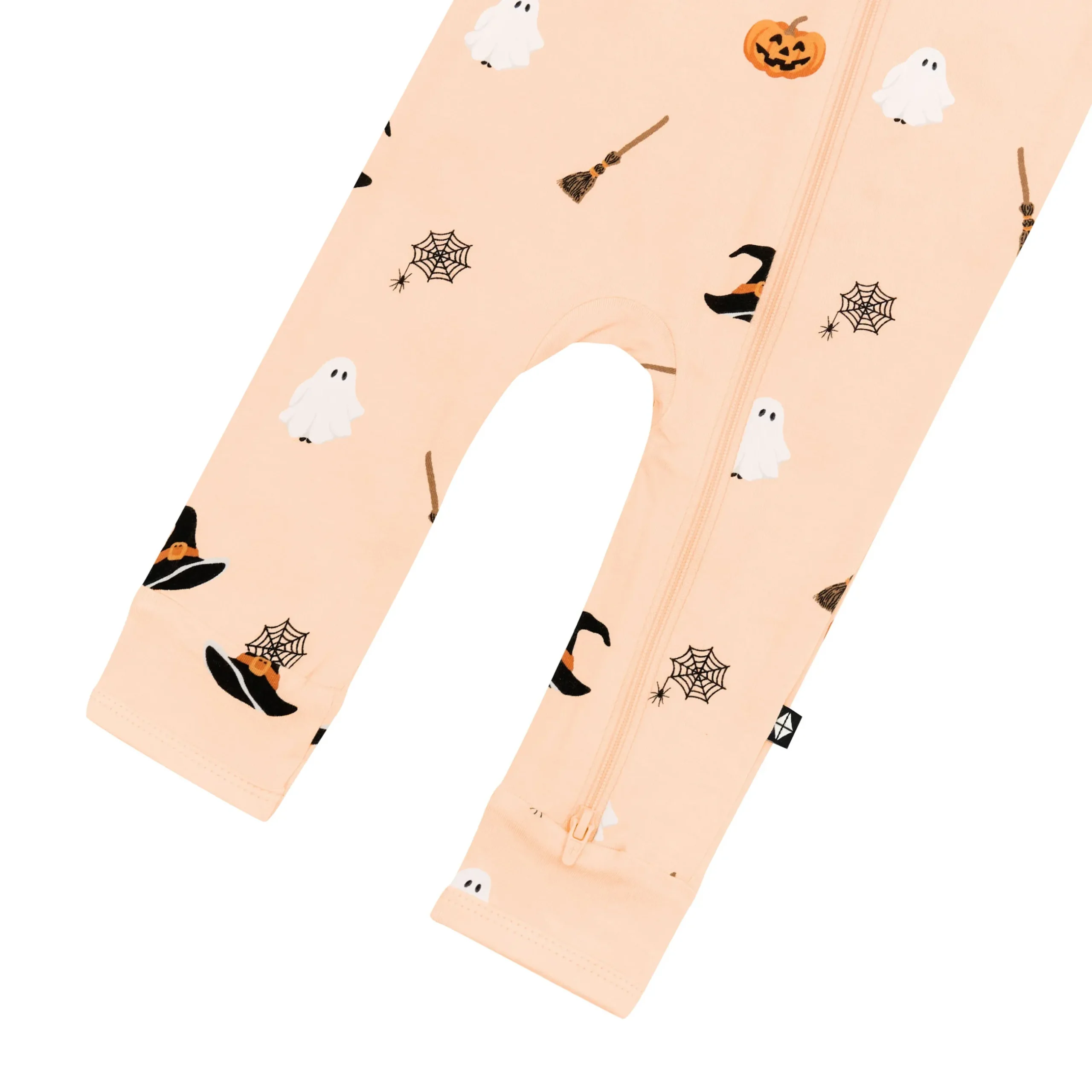 Outlet Kyte Baby Zippered Romper in Bewitched