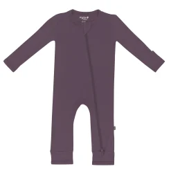 Kyte Baby Zippered Romper in Currant