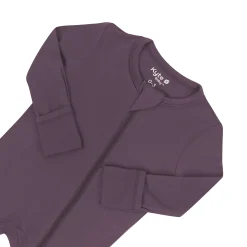 Kyte Baby Zippered Romper in Currant