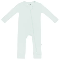 Hot Kyte Baby Zippered Romper in Dew