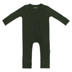 Sale Kyte Baby Zippered Romper in Fir
