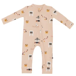 Hot Kyte Baby Zippered Romper in Gilmore Girls