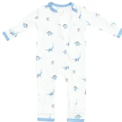 Outlet Kyte Baby Zippered Romper in Jurassic