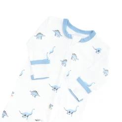 Outlet Kyte Baby Zippered Romper in Jurassic