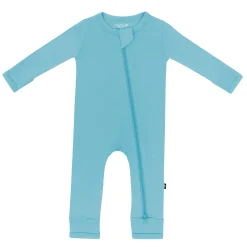 Sale Kyte Baby Zippered Romper in Makai